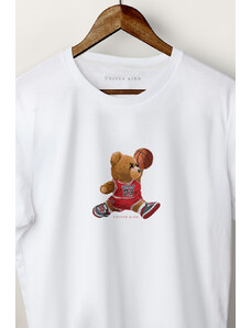UnitedKind Jumpman Teddy, T-Shirt σε λευκό χρώμα