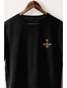 UnitedKind Royal Bee, T-Shirt σε μαύρο χρώμα