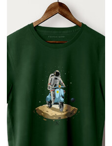 UnitedKind Astronaut Vespa, T-Shirt σε πράσινο χρώμα