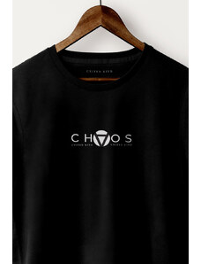 UnitedKind UK Chaos, T-Shirt σε μαύρο χρώμα