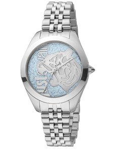 JUST CAVALLI Animalier - JC1L210M0135, Silver case with Stainless Steel Bracelet