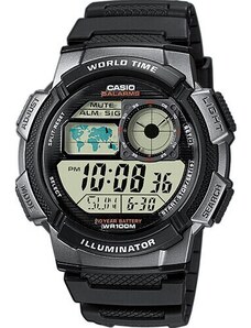 CASIO Standard Black Rubber 44mm Unisex Watch -