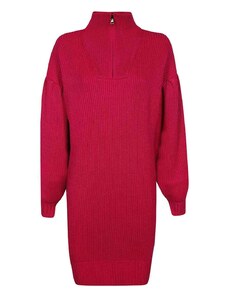 KARL LAGERFELD Φορεμα Long Knit Tunic W/Logo 226W2008 554 fuchsia