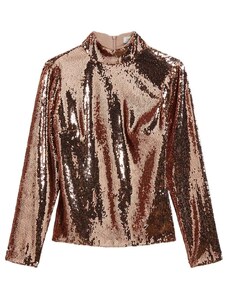 TED BAKER Top Lovato Sequin Top 264568 pl-pink