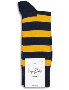 Κάλτσες Ανδρικά Happy Socks Μαύρο-Κίτρινο STR01-6550