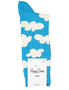 Κάλτσες Ανδρικά Happy Socks Σιελ-Λευκό CLO01-6700