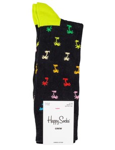Κάλτσες Ανδρικά Happy Socks Μαύρο PLM01-9300