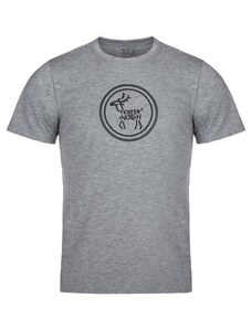 Ανδρικό κοντομάνικο T-shirt KILPI BRANDYS-M Ανοιχτό Γκρι