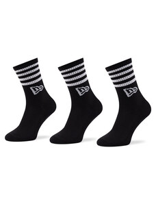 Σετ 3 ζευγάρια ψηλές κάλτσες unisex New Era