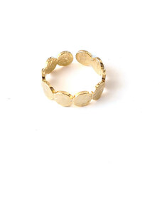 Δαχτυλίδι Μεταλλικό Copper, Χρυσαφί, 2012-031X | Karma Fashion