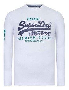 Superdry T-shirt Μπλούζα Ovin Vintage Κανονική Γραμμή