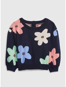 GAP Baby πουλόβερ με λουλούδια - Κορίτσια