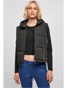 UC Ladies Women's recycled twill vest black