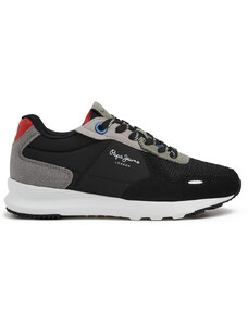 PEPE JEANS 'YORK' ΠΑΙΔΙΚΑ COMBINED SNEAKERS ΑΓΟΡΙ PBS30536-999