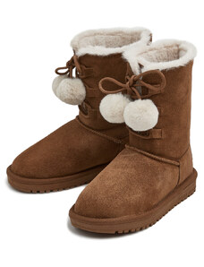 PEPE JEANS 'DISS' ΠΑΙΔΙΚΑ SUEDE ΜΠΟΤΑΚΙΑ ΚΟΡΙΤΣΙ PGS50182-879