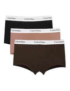 Calvin Klein Ανδρικό Boxer Modern Cotton Natural Low Rise - Τριπλό Πακέτο