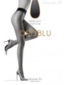 Oroblu γυναικείο καλσόν μαύρο sensuel avance 20 den