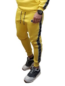 Vinyl Art Clothing - TAPED SIDE PANTS - 07903-99 - Yellow - Φόρμα Παντελόνι