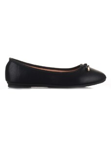 Famous Shoes Γυναικείες μπαλαρίνες σε μαύρο χρώμα Famous