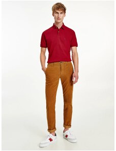 Κόκκινο T-Shirt Πόλο Ανδρών Tommy Hilfiger 1985 Regular Polo - Άνδρες