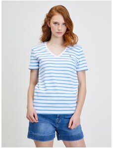 Μπλε-Λευκό Γυναικείο Ριγέ T-Shirt Tommy Hilfiger - Γυναίκες