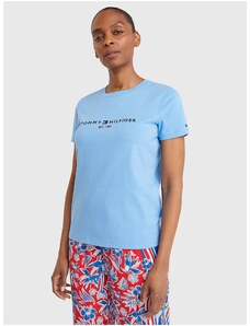 Γαλάζιο Γυναικείο T-Shirt Tommy Hilfiger - Γυναικεία