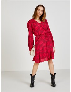 Κόκκινο Γυναικείο Wrap Wrap Dress Tommy Hilfiger - Γυναικεία