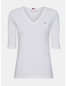 Λευκό Γυναικείο T-Shirt Tommy Hilfiger - Γυναικεία