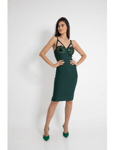 FreeStyle Φόρεμα Midi Πράσινο