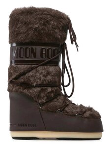 MOON BOOT Μποτες Icon faux-fur snow boots 14089000 004 brown