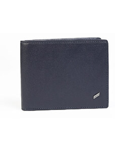 DANIEL HECHTER Ανδρικό πορτοφόλι οριζόντιο RFID σε μπλέ δέρμα 9PKNT5 - 26788-03