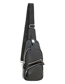 Bartuggi δερμάτινη Τσάντα στήθους Body bag 33-718-110610-42-BLACK