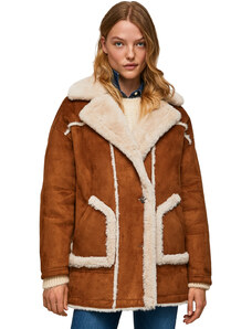 PEPE JEANS 'ALTHEA' SHEARLING STYLE ΠΑΛΤΟ ΓΥΝΑΙΚΕΙΟ PL402080-886