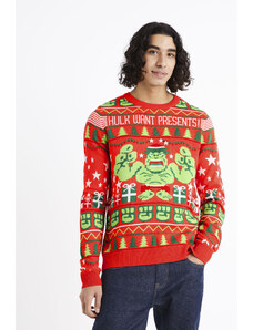 Celio Christmas Sweater Hulk - Ανδρικά