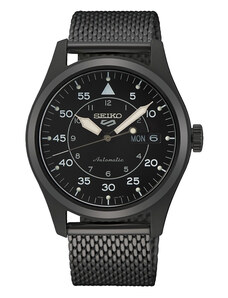 SEIKO 5 Sports Automatic - SRPH25K1F Black case with Stainless Steel Bracelet
