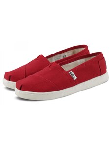 Toms CLASSIC RED CANVAS