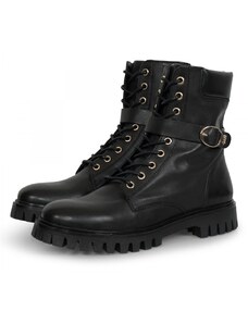 Tommy Hilfiger BUCKLE LACE UP BOOT