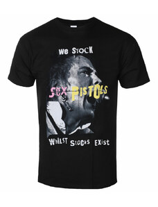 Ανδρικό μπλουζάκι Sex Pistols - We Stock - Μαύρο - ROCK OFF - SPTS17MB