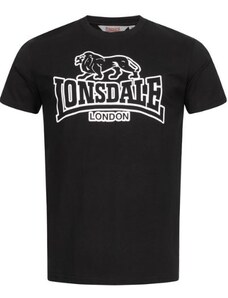 Lonsdale T-Shirt Allanfearn-S-Μαύρο