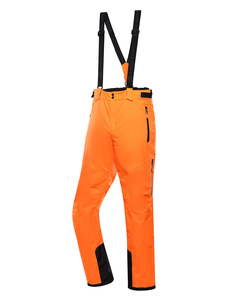 Ανδρικό παντελόνι σκι με μεμβράνη ALPINE PRO LERMON νέον shocking orange