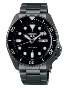 SEIKO 5 Sports Automatic - SRPD65K1F Anthracite case with Stainless Steel Bracelet
