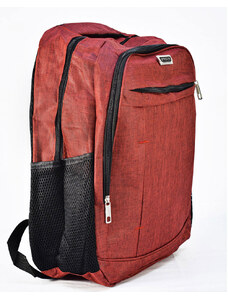 BELTIPO Ανδρική τσάντα πλάτης κόκκινη μονόχρωμη