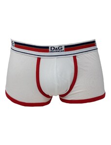 DOLCE & GABBANA Ανδρικό Boxer Dolce & Gabana - Λευκό/Κόκκινο - M30858