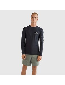 O #39;neill Men #39;s Cali Longsleeve Skins UV50+ Swim Protection T-Shirt Μαύρο Small (O'neill)
