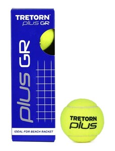 Tretorn Plus GR 3 Pack Tennis Balls Κίτρινο One Size (Tretorn)