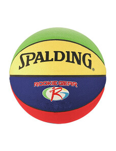 Spalding Rookie Gear Multi Color Size 5 Rubber BasketBall Πολύχρωμο 5 (Spalding)