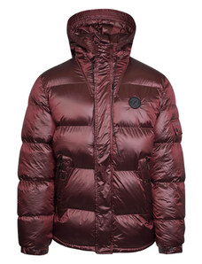 Prince Oliver Hooded Luxe Puffer Jacket Κόκκινο (Modern Fit)