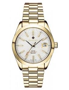 Ρολόι Gant Eastham Mid με χρυσό μπρασελέ και ημερομηνία G163006