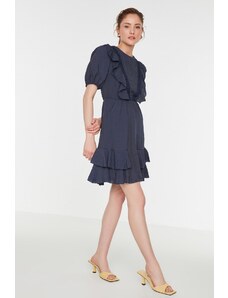 Trendyol φόρεμα - σκούρο μπλε - σκέιτερ
