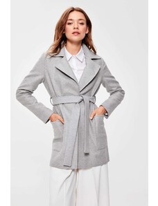 Trendyol Μοντέρνο παλτό - Grau - Basic
